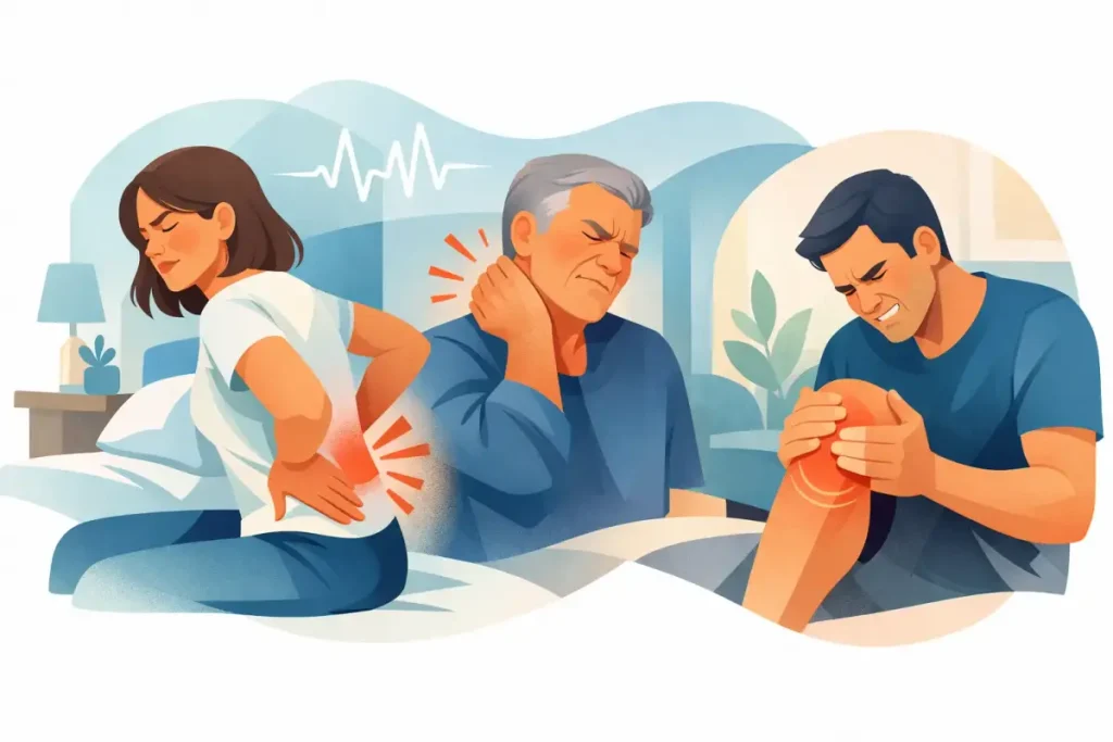Pain therapy Customer examples from everyday life