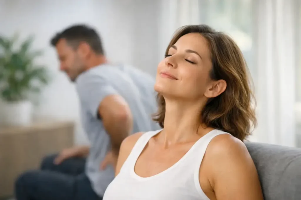 Non-contact massage: regenerated regeneration